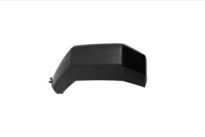 Toyota Tundra Bumper Cover Front Bumper Molding Passenger Side Vertical Black/Paint-to-Match 2022-2025