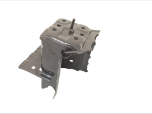 Toyota Highlander Front Frame Rail End Bracket Driver Side Steel Highlander/Hyb 2020-2025