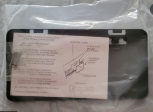 Toyota Corolla Front License Plate Bracket 2022-2025
