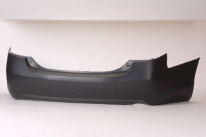 Toyota Camry Bumper Cover Rear Bumper Primed For 1- Exhaust 4Cyl Without Spoiler Holes Camry 2007-2011 (DOES NOT FIT Se MODELS) Capa