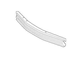 Toyota Corolla Rear Impact Bar Steel Usa Built Le Sedan 2023-2025