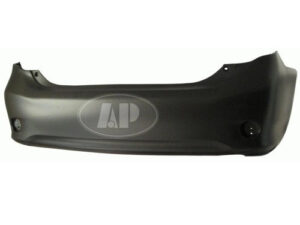Toyota Corolla Bumper Cover Rear Bumper Primed Without Spoiler Hole For All Models Sedan 2009-2010 (DOES NOT FIT Xrs MODELS) Capa