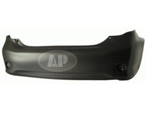 Toyota Corolla Bumper Cover Rear Bumper Primed Without Spoiler Hole For All Models Sedan 2009-2010 (DOES NOT FIT Xrs MODELS) Capa