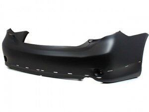 Toyota Corolla Bumper Cover Rear Bumper Primed With Spoiler Hole Usa Built For S/Xrs Models Sedan 2009-2010 Capa