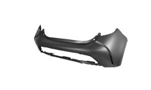 Toyota Corolla Bumper Cover Rear Bumper Primed With Two Exhausts Hatchback 2019-2022