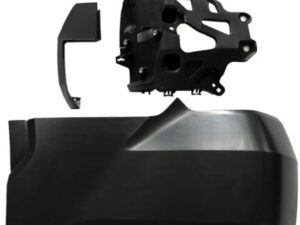 Toyota Tundra Bumper Cover Rear Bumper End Ass'Y Driver Side Primed Without Sensor & Wheel Opening 2022-2025