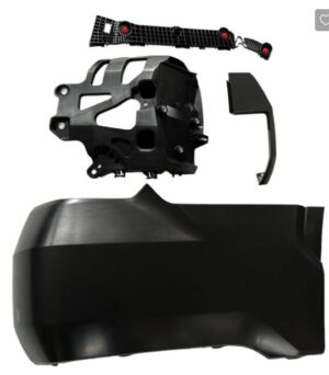 Toyota Tundra Bumper Cover Rear Bumper End Ass'Y Passenger Side Primed Without Sensor & Wheel Opening 2022-2025