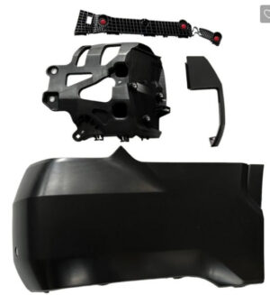 Toyota Tundra Bumper Cover Rear Bumper End Ass'Y Passenger Side Primed W/ Sensor, Without Wheel Opening 2022-2025