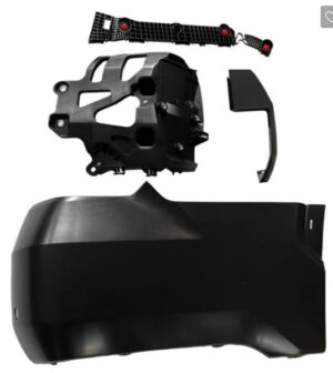 Toyota Tundra Bumper Cover Rear Bumper End Ass'Y Passenger Side Primed W/ Sensor & Wheel Opening 2022-2025