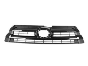 Toyota Highlander Front Upper Grille Black/Black-Bars For Se 2017-2019