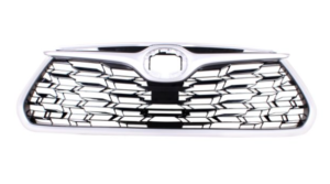 Toyota Highlander Front Grille Black/Gloss Silver Molding For L/Le/Xle Highlander/Hyb 2020-2025