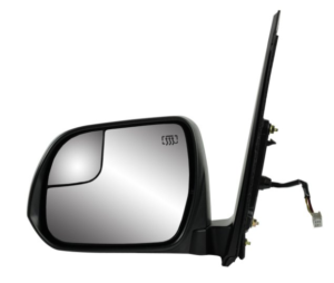 Toyota Sienna Mirror Driver Side Power Heated/Spotter Glass/ Without Memory Sienna 2015-2017