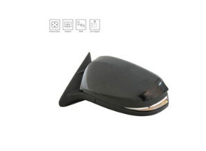 Toyota Highlander Mirror Driver Side Power Heated/Turn Signal/Blind Detection Without View Monitor/Memory Highlander/Hyb 2017-2019 Capa