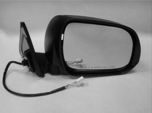 Toyota Highlander Mirror Passenger Side Power Without Heated/Puddle-Light Base/Sport Highlander/Hybrid 2008-2013