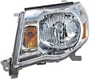 Toyota Tacoma Headlight Driver Side 2005-2011 (Exc 2009 W/ Sport Pre-Runner And X-Runner) Capa
