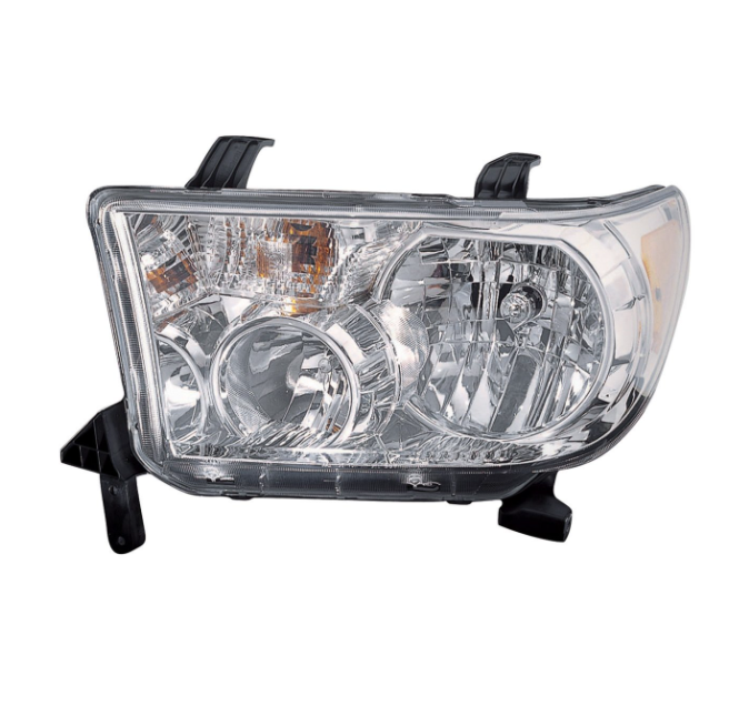 Toyota Tundra Headlight Driver Side Without Level Adjuster Sequoia 08-17 Tundra Pickup 07-13