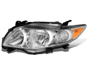 Toyota Corolla Headlight Driver Side Usa Built Base/Ce/Le/Xle Models 2009-2010 Capa