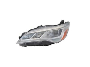 Toyota Camry Headlight LED Driver Side Chrome Bezel Xle Model Camry 2015-2017