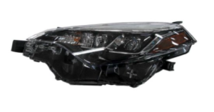 Toyota Head Headlight Driver Side Multi-Led With Led Accent For Se/Xse/Xle Sedan 2017-2019