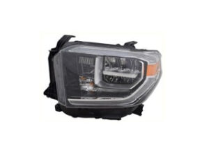 Toyota Tundra Headlight Driver Side W/ Led Drive Headlight Without Smoked Lens Tundra 2018-2021 Capa