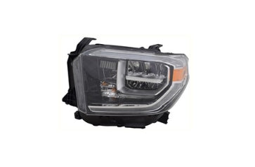 Toyota Tundra Headlight Driver Side W/ Led Drive Headlight Without Smoked Lens Tundra 2018-2021 Capa
