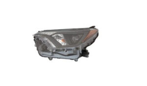 Toyota Rav4 Headlight Halogen Headlight Driver Side Black Bezel N-America Built 2016-2018