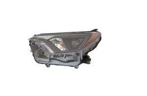 Toyota Rav4 Headlight Halogen Headlight Driver Side Black Bezel N-America Built 2016-2018