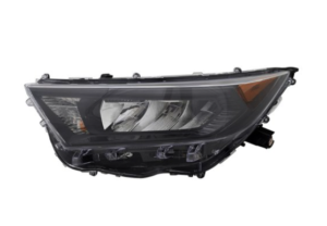 Toyota Rav4 Headlight Driver Side Black Bezel Le Trim Without Hyb N-America Built 2019-2025 Capa