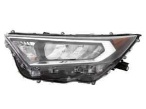 Toyota Rav4 Headlight Driver Side Chrome N-Amrican Built Without Hyb For Advent./Ltd/Trail/Trd-Xle/Xle Prem. 19-25
