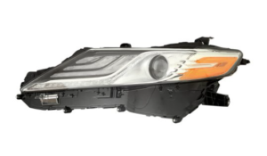 Toyota Camry Headlight LED Driver Side Chrome Bezel With Led Daytime Running Light Without Adaptive Xse 2020 Capa Xle/Hyb 2019-2024
