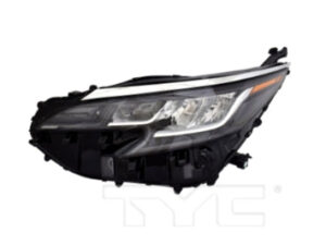 Toyota Sienna Headlight Driver Side Le And Xle Models 2021-2025