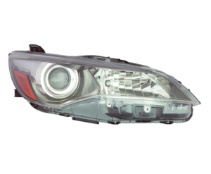 Toyota Camry Headlight Passenger Side Smoked Chrome Bezelbl Se/Xse Models Camry/Hyb 2015-2017