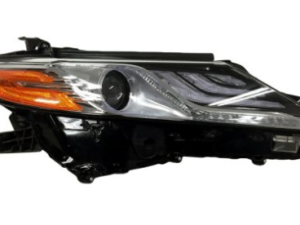 Toyota Camry Headlight LED Passenger Side Led Daytime Running Light Chrome Bezel Without Adaptive For Xle Camry/Hyb 2018