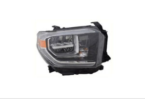 Toyota Tundra Headlight Passenger Side W/ Led Drive Headlight Without Smoked Lens Tundra 2018-2021 Capa