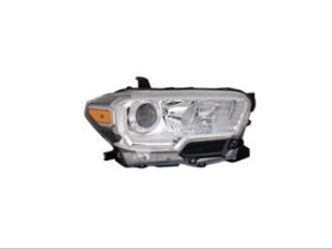 Toyota Tacoma Headlight Halogen Headlight Passenger Side Without Led Daytime Running Light Black By Signal Sr5 Models 2019-2023