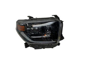 Toyota Tundra Headlight Passenger Side W/ Led Drive Headlight Smoked Lens 2019-2021 Capa