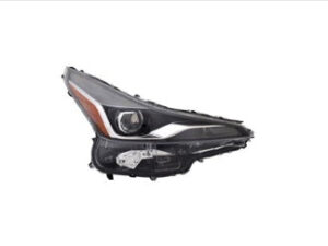 Toyota Prius Led Head Light Passenger Side Without Adaptive/Black Bezel W/ Auto On And Off Prius/Awd_E 2019-2022