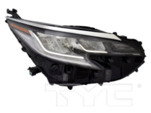 Toyota Sienna Headlight LED Passenger Side Chrome Bezel Led Lower Strip For Limited 2021-2025