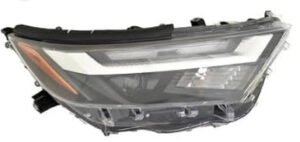 Toyota Rav4 Headlight Passenger Side Without Led Signal For Le/Xle/Woodland N-America Built Hybrid 2023-2025 Capa (811100R440)