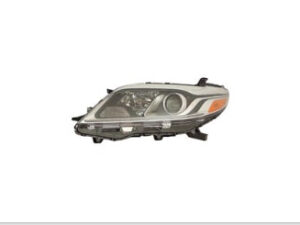 Toyota Sienna Headlight Hid Headlight Driver Side Chrome Bezel 2015-2020