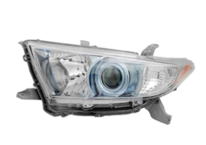 Toyota Highlander Halogen Head Light Passenger Side Japan Built Hybrid 2011-2013