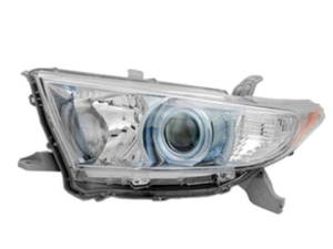 Toyota Highlander Halogen Head Light Passenger Side Japan Built Hybrid 2011-2013