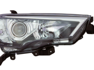 Toyota 4Runner Headlight Passenger Side Black Bezel/Chrome Trim 2014-2020 Capa