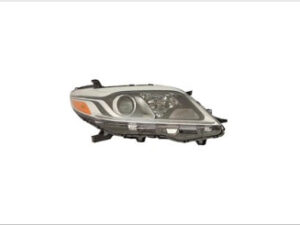 Toyota Sienna Headlight Hid Headlight Passenger Side Chrome Bezel 2015-2020