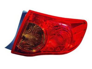Toyota Corolla Tail Light Passenger Side North America Built Sedan 2009-2010 Capa
