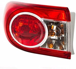 Toyota Corolla Tail Light Driver Side North American Built Sedan 2011-2013