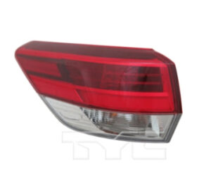 Toyota Highlander Tail Light Driver Side W/ Side Led Marker Highlander/Hyb 2017 Capa
