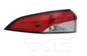 Toyota Corolla Tail Light Driver Side Clear Lens Japan Built L/Le/Se/Hybrid Le 2020-2025 Capa
