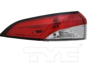 Toyota Corolla Tail Light Driver Side Clear Lens Japan Built L/Le/Se/Hybrid Le 2020-2025 Capa