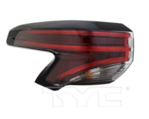 Toyota Sienna Tail Light Driver Side Le/Xle/Woodland Edition 2021-2022 Capa